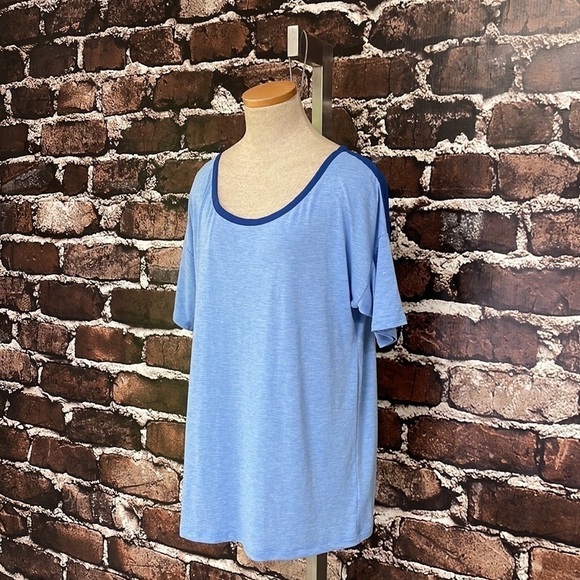 Gap maternity T-shirt blue scoop neck NWT Large - Picture 5 of 11